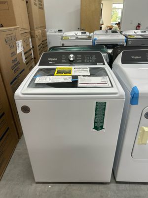 Whirlpool 4.7-4.8 Cu. Ft. Top Load Washer with 2 in 1 Removable Agitator WTW5057LW