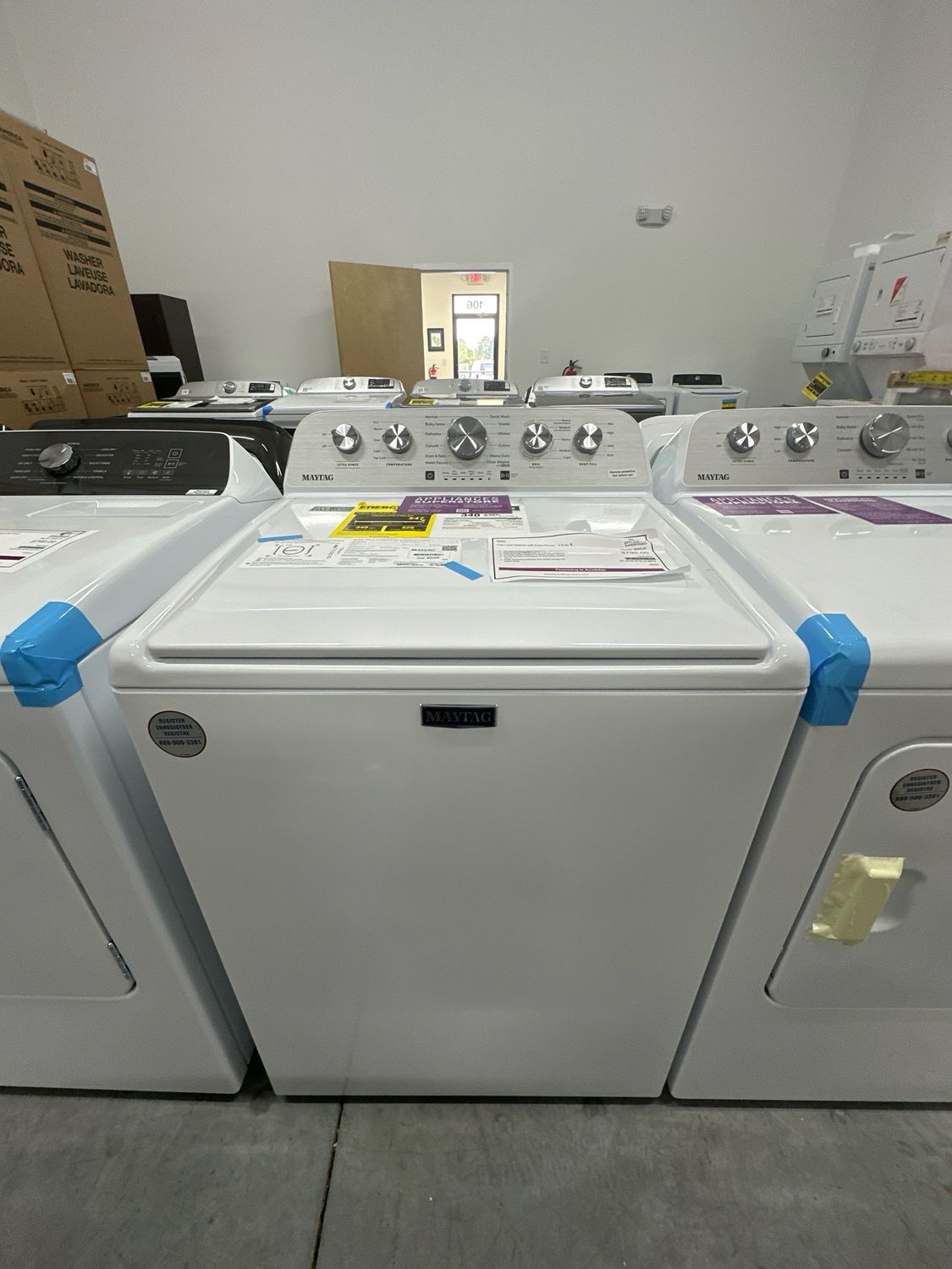 Maytag Top Load Washer with Extra Power - 4.5 cu. ft. MVW5035MW