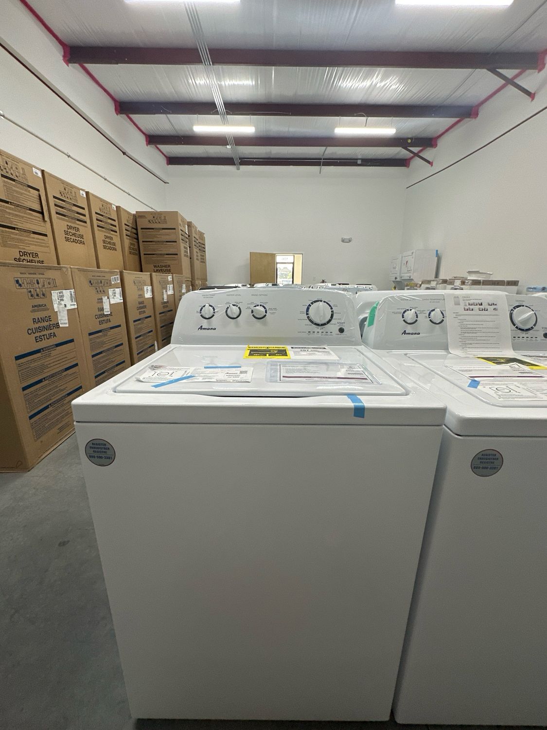 Amana NTW4519JW Large Capacity Top Load Washer with High-Efficiency Agitator