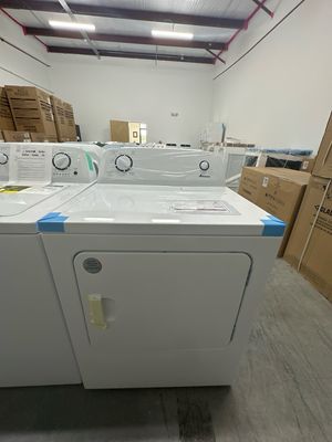 Amana NED4655EW 6.5 cu. ft. Electric Dryer with Wrinkle Prevent Option