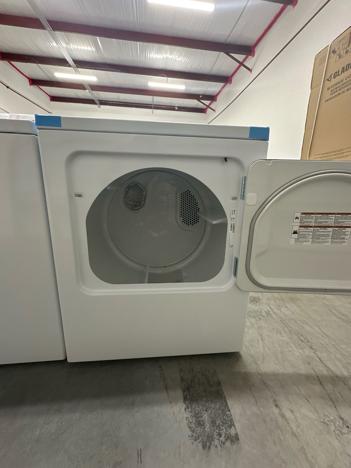 Amana NED4655EW 6.5 cu. ft. Electric Dryer with Wrinkle Prevent Option