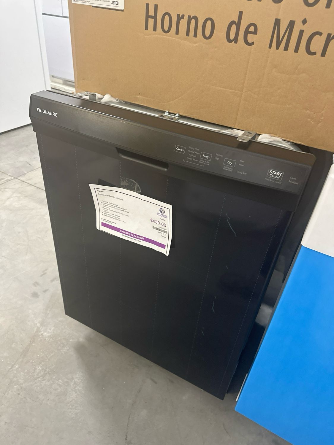 Frigidaire FDPC4314AB 24&quot; Built-In Dishwasher