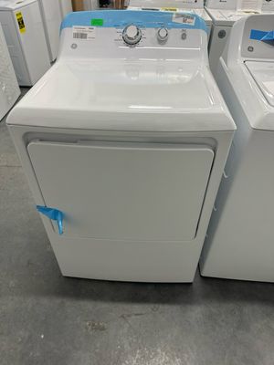 GE GTD33EASKWW 7.2 cu. ft. Capacity aluminized alloy drum Electric Dryer 