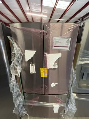 GE GNE25JYKFS 24.7 Cu. Ft. French-Door Refrigerator Open-Box MHC