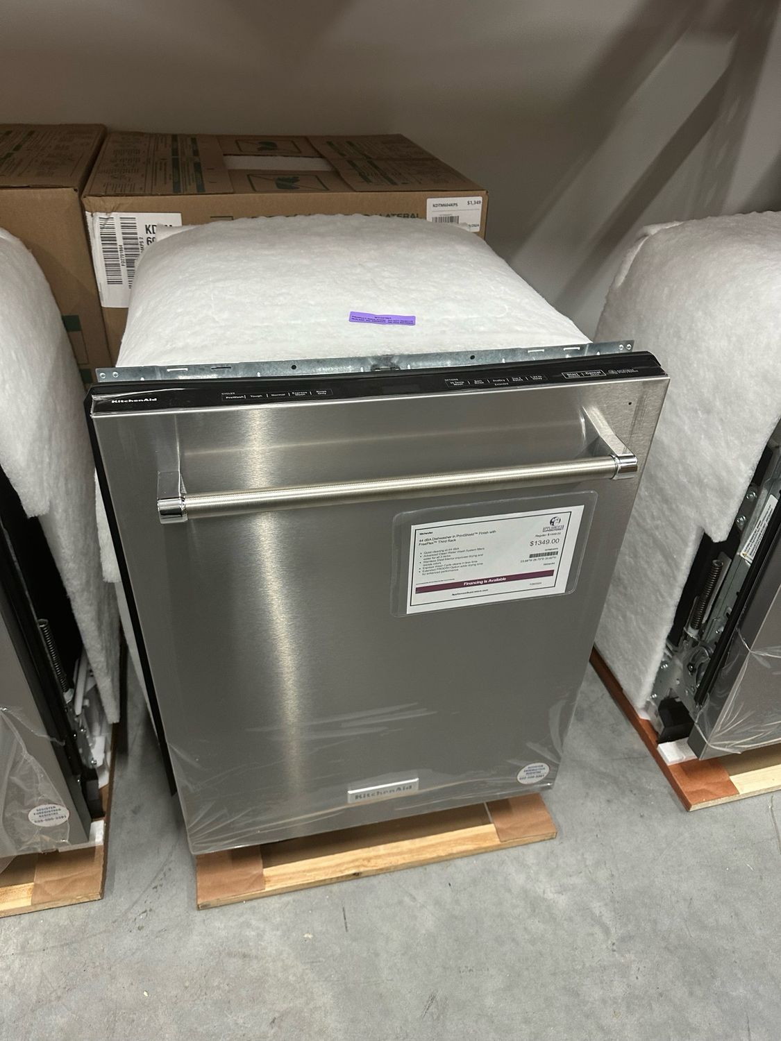 KitchenAid  Dishwasher KDTM604KPS 360° Max Jets™ Third Rack with Fan-Enabled ProDry™ System, 44 dBA