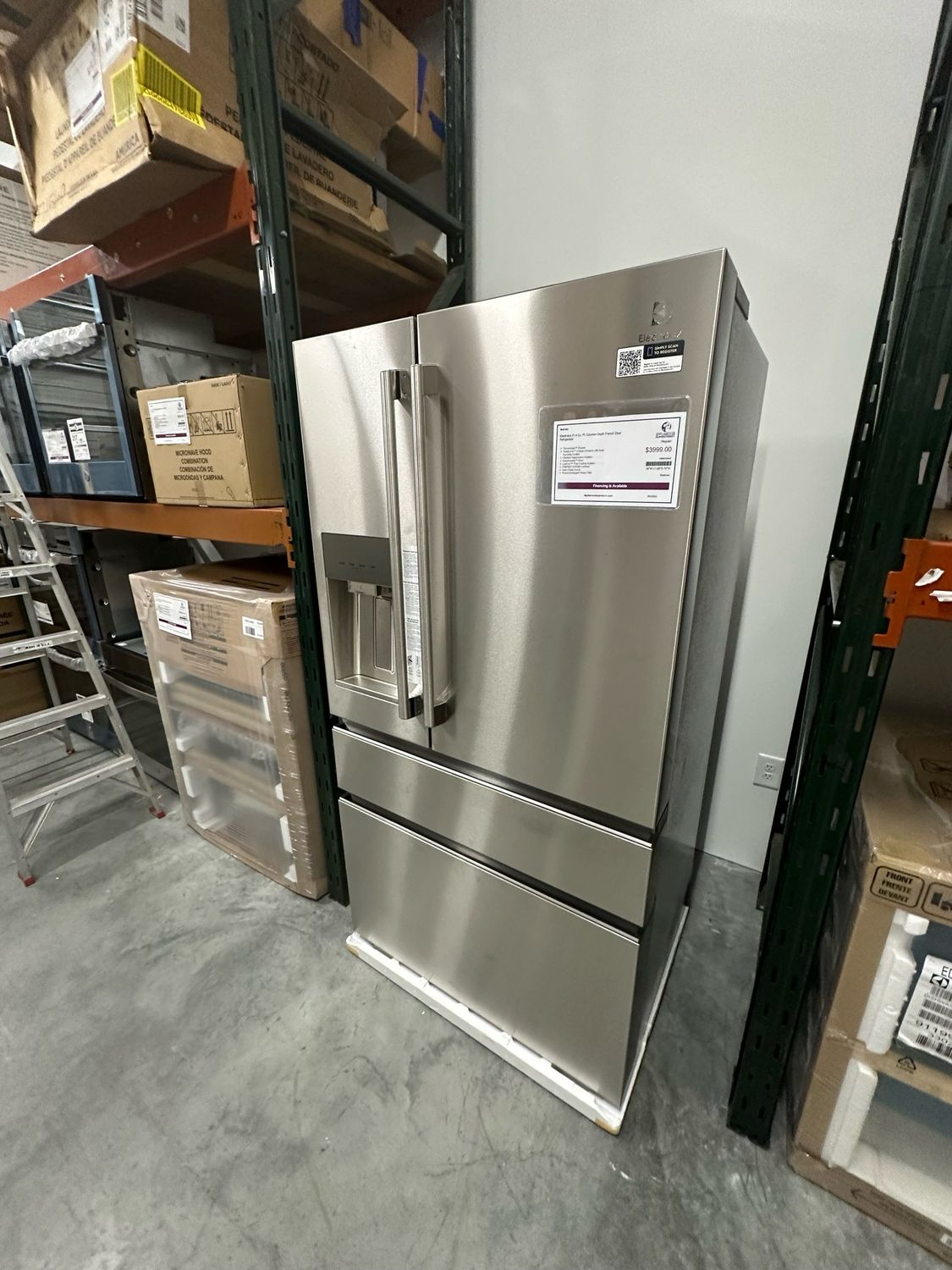 Electrolux ERMC2295AS 21.4 Cu. Ft. Counter-Depth French Door Refrigerator