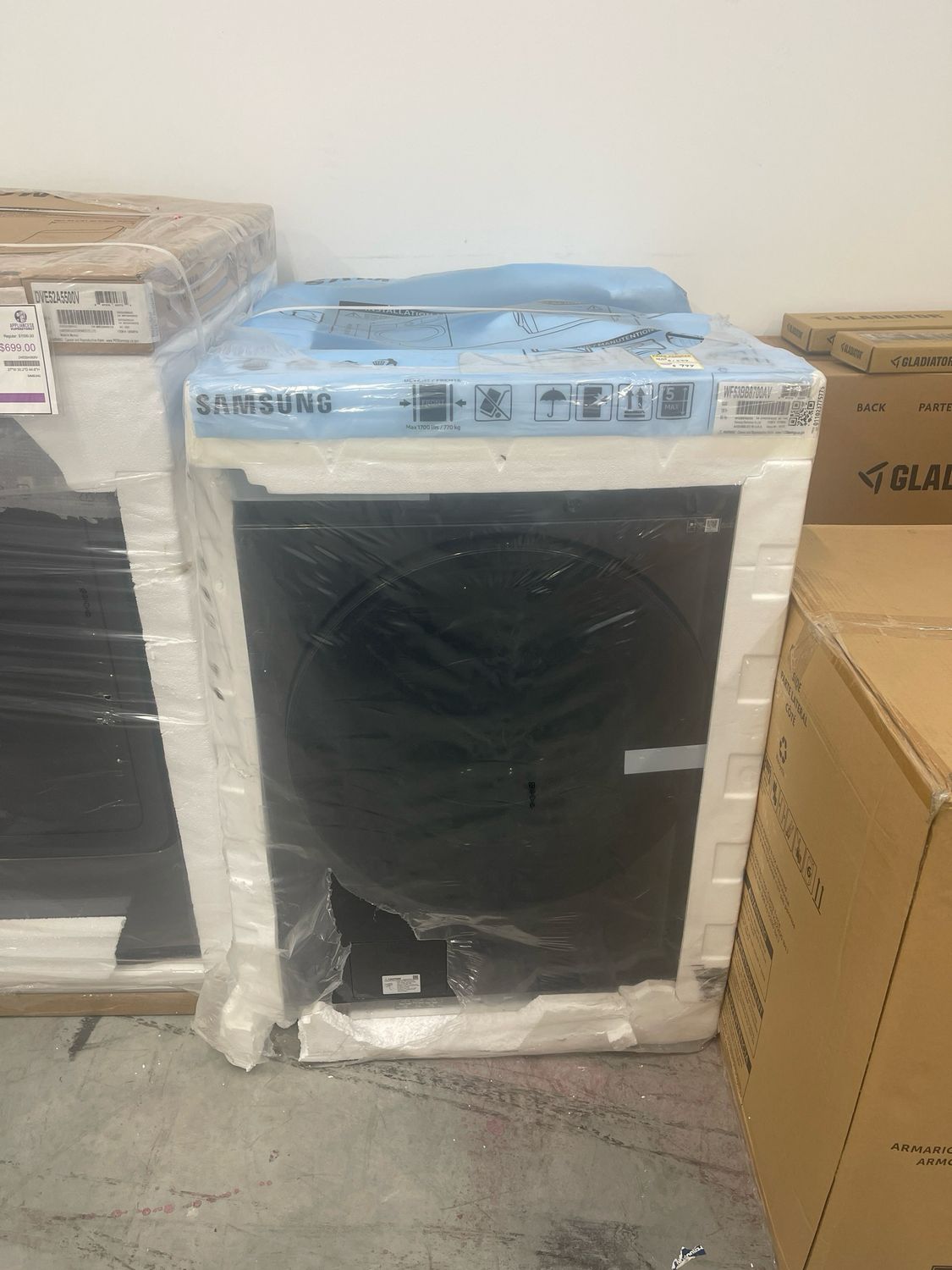 Samsung Bespoke AI WF53BB8700AVUS Front Load Washer