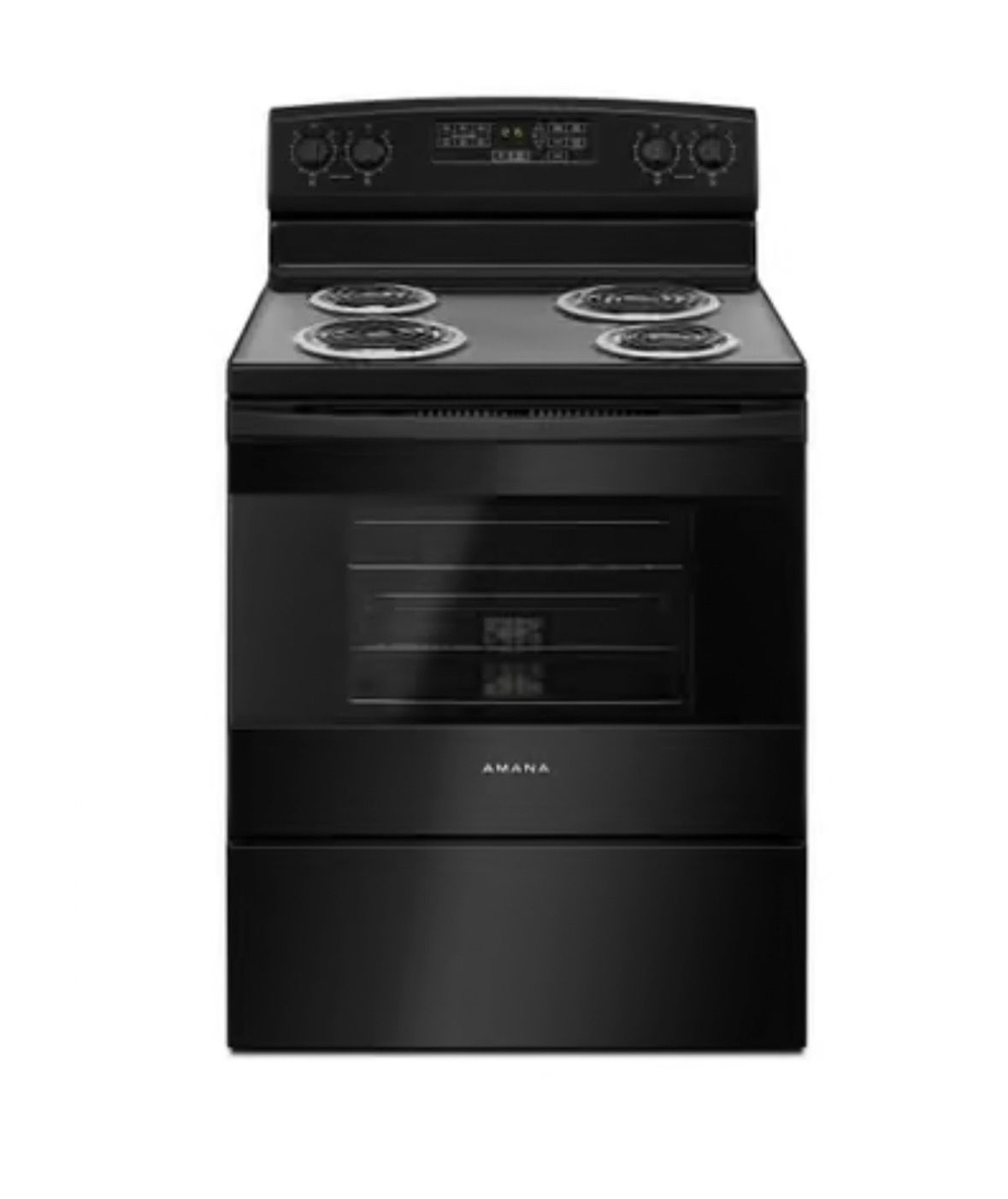 Amana  ACR4503SFB 30&quot; Electric Range w/Self Clean - Black