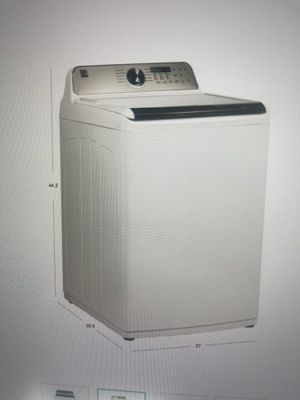 Kenmore 4.5 cu ft Top Load Washer with Triple Action Impeller White Kenmore 4.5 cu ft Top Load Washer with Triple Action Impeller White