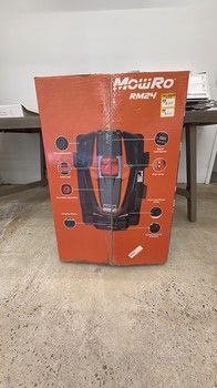 RM24OB MowRo RM24 Robotic lawn mower with docking station.