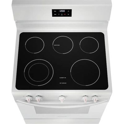 Frigidaire 30" Electric Range White FCRE3052BW