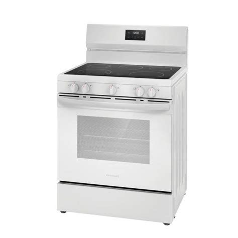 Frigidaire 30&quot; Electric Range White FCRE3052BW
