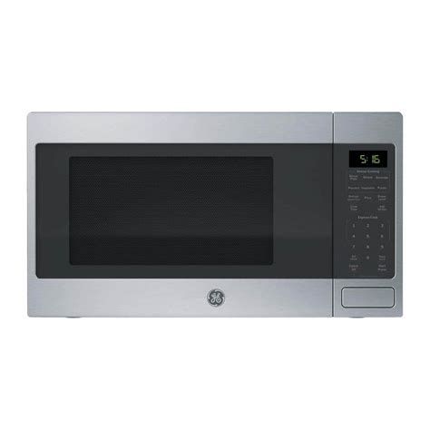GE GCST16S1WSS 1.6CF Countertop Microwave with Sensor Cooking and Defrost - Stainless Steel