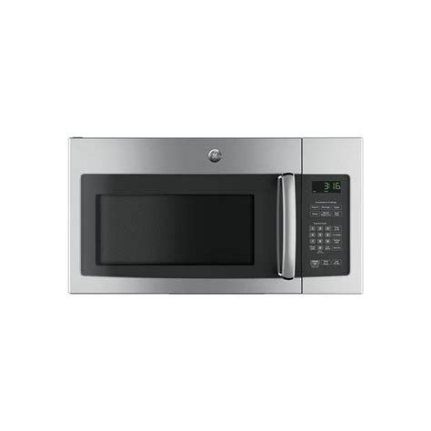GE JNM3163RJSS 1.6 Cu. Ft. Over-the-Range Microwave Oven with Recirculating Venting