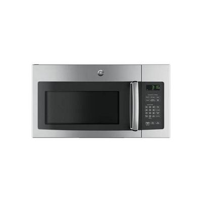 GE JNM3163RJSS 1.6 Cu. Ft. Over-the-Range Microwave Oven with Recirculating Venting