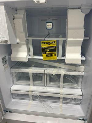 Winia WRFS26DWCE 25.5CF French Door White