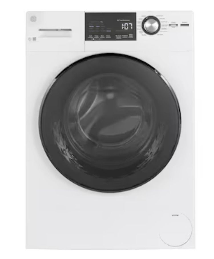 GE GFQ14ESSNWW 2.4 CF Front Load Washer/Condenser Dryer Combo