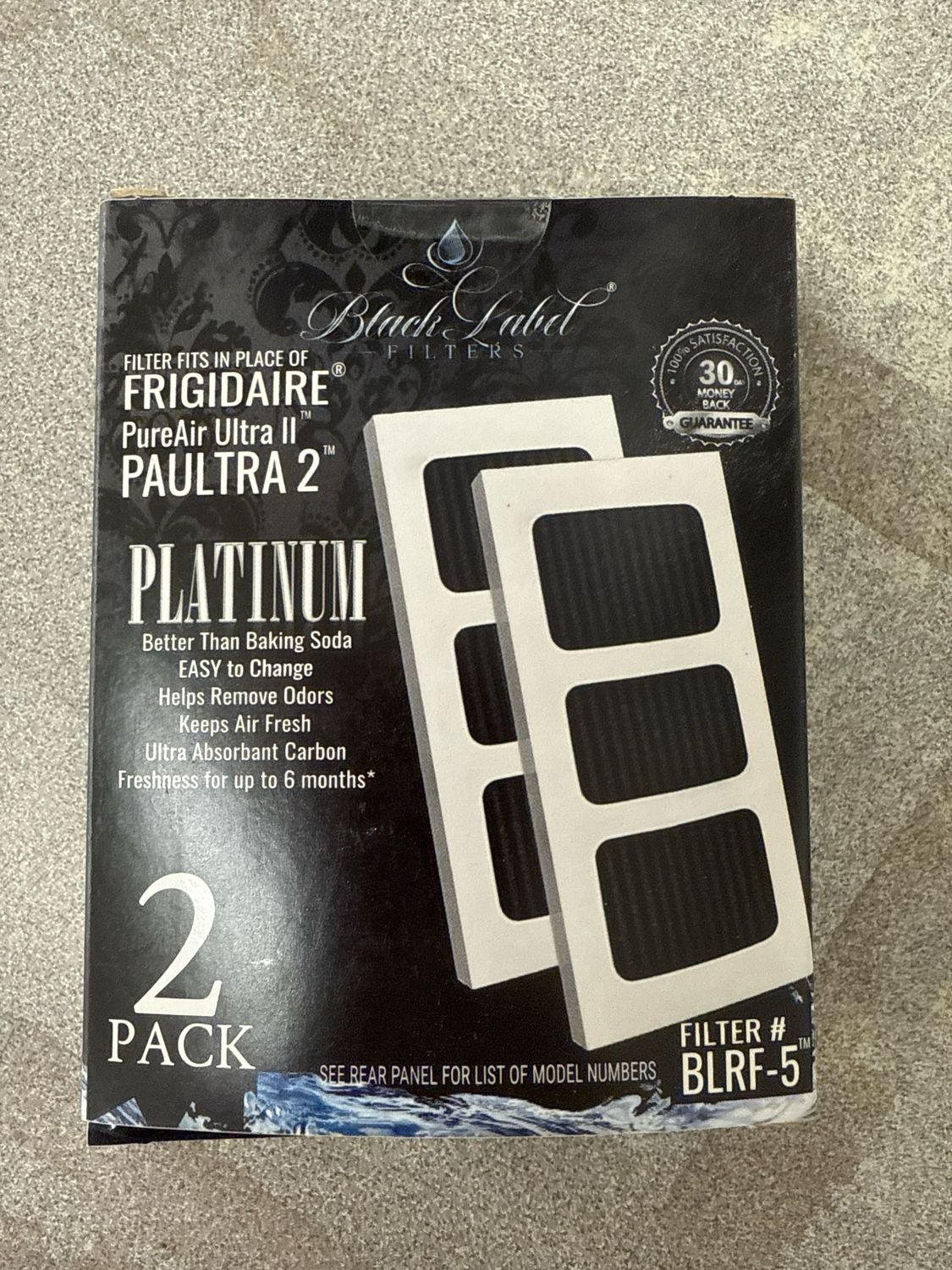 Parts Black Label Filters BLRF-5