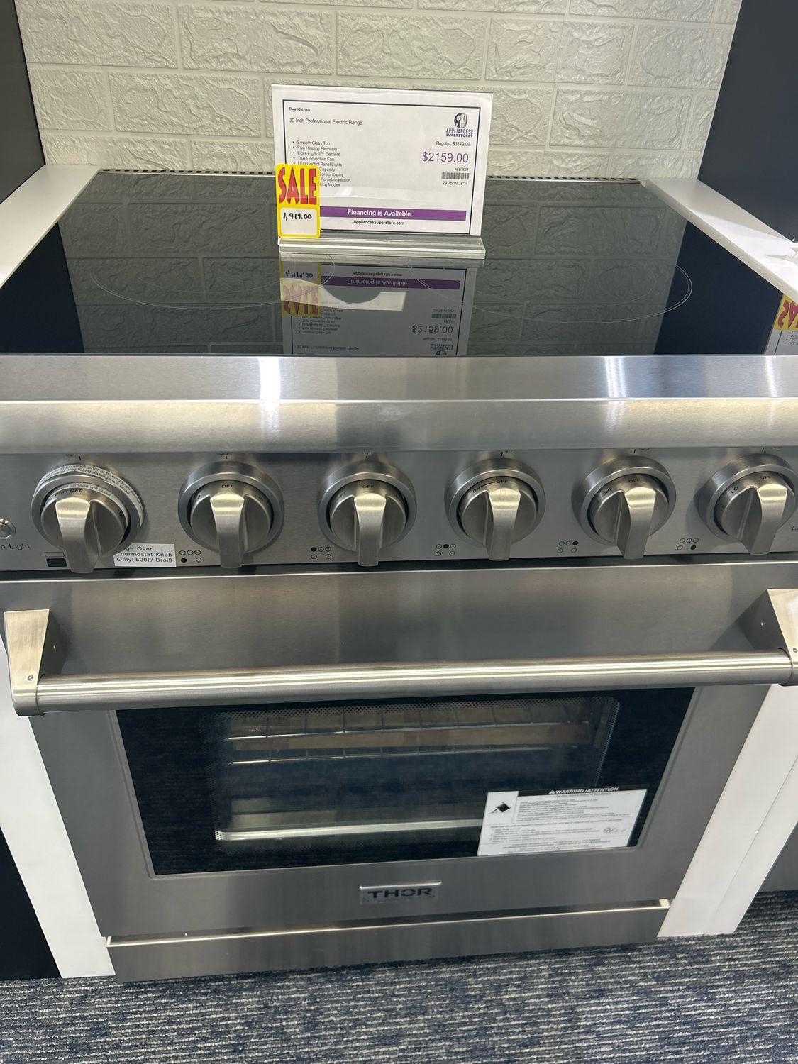 THOR HRE3001 30 inch Professional Range