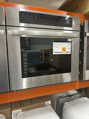 LG LWS3063ST Single Wall Oven with EasyClean 4.7 cu. ft.