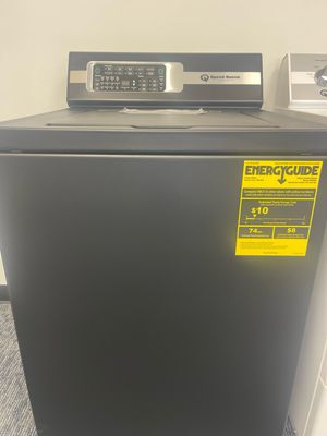 Speed Queen TR7003BN TL Washer 10 Cycle Rear Control black 3.2 cu. ft.