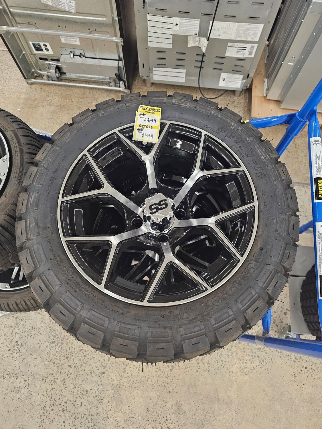 Golf Cart Tires 22X10X14 Trail Fox A/T