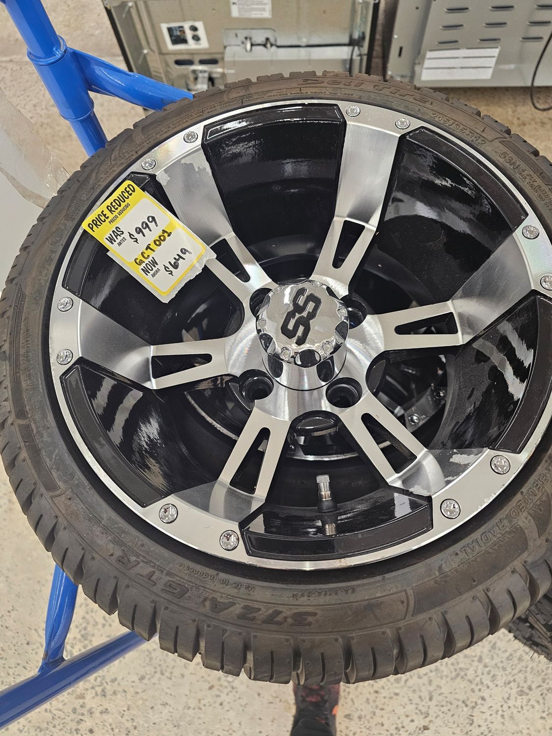 Golf Cart Tires 215/35R12  4Ply Deli Radial DOT