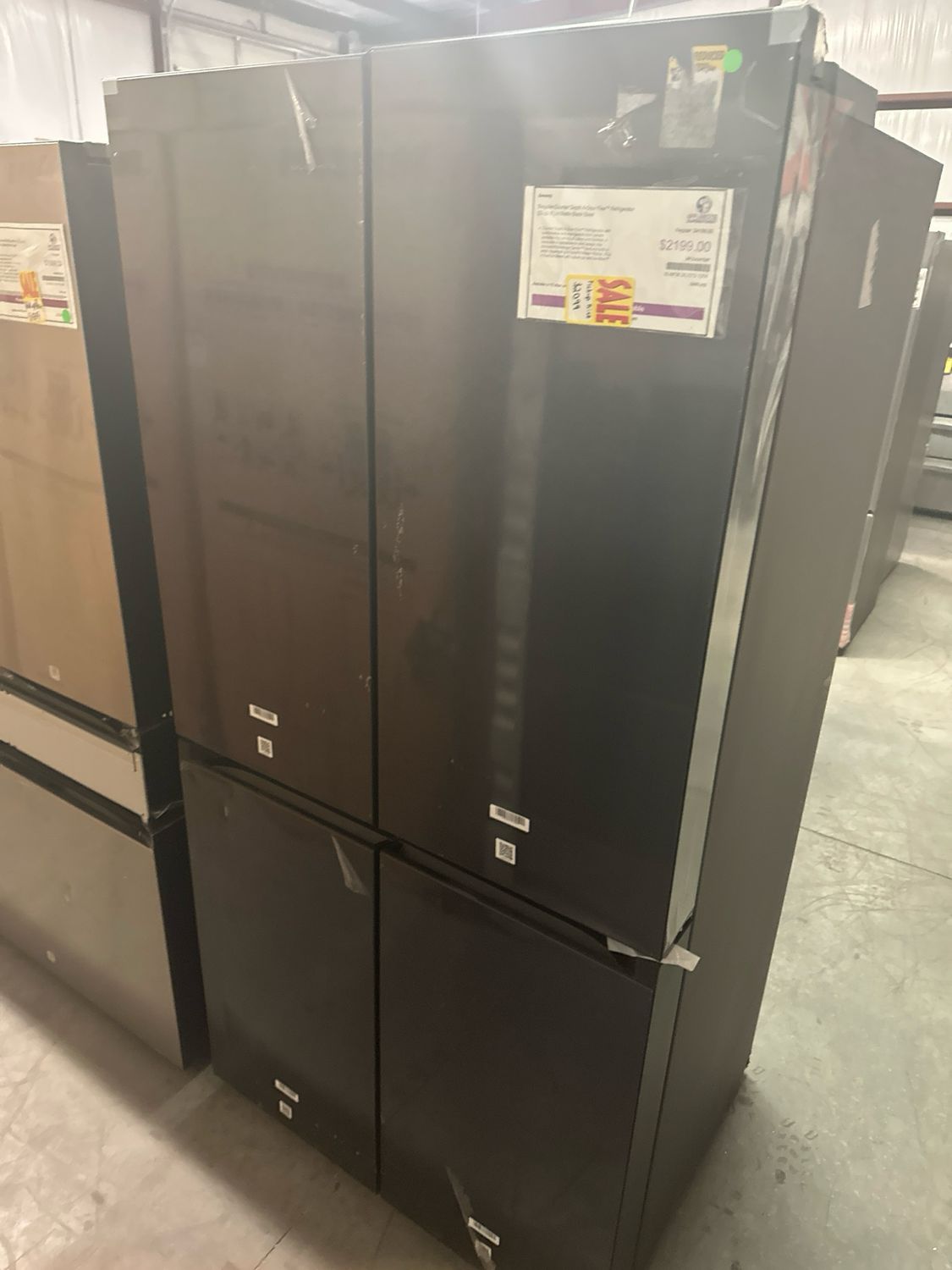 Samsung RF23A9675MT 23 cu. ft. Smart Counter Depth BESPOKE 4-Door Flex Refrigerator