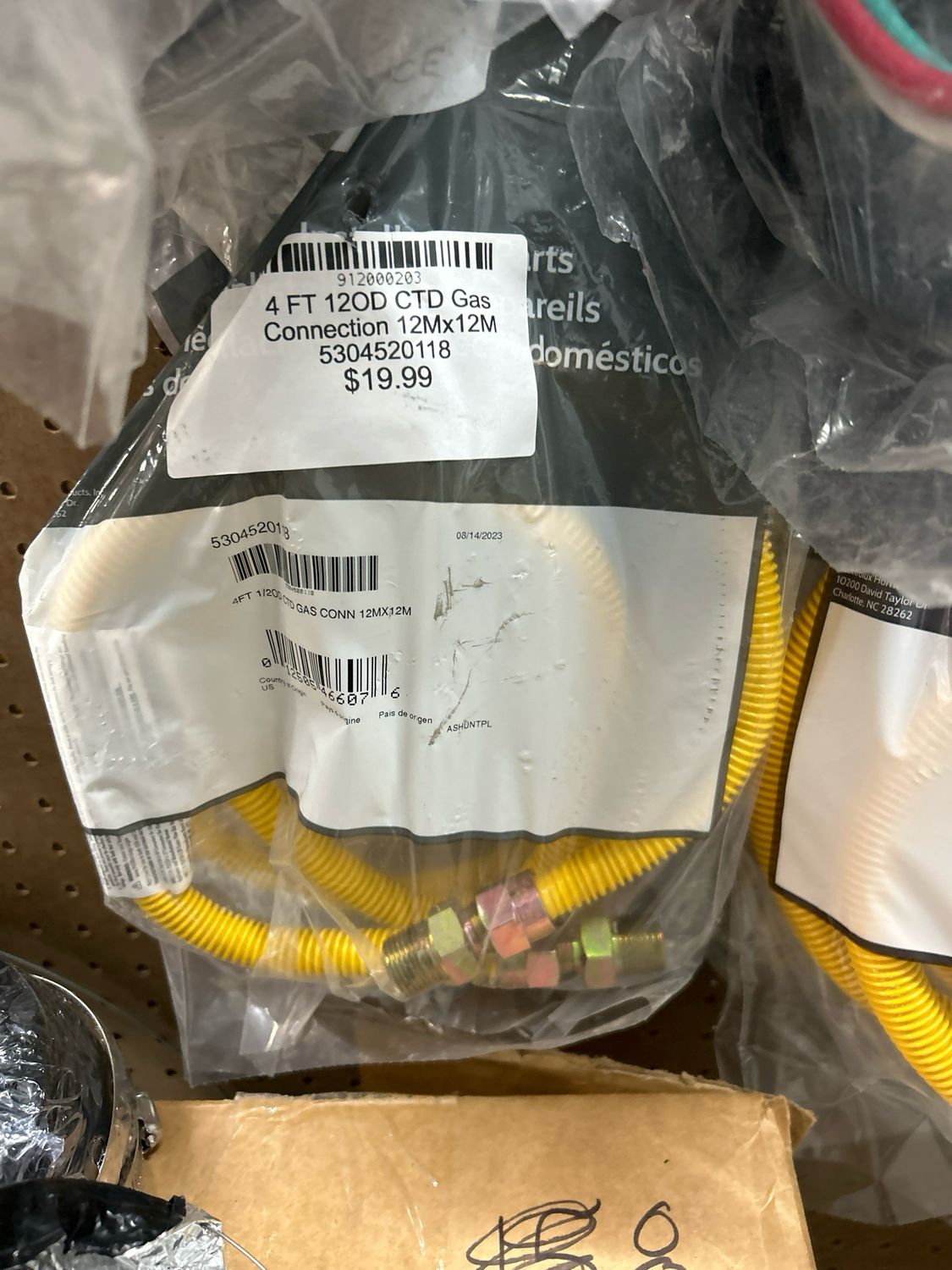 Parts 4 FT 12OD CTD Gas Connection 12Mx12M 5304520118