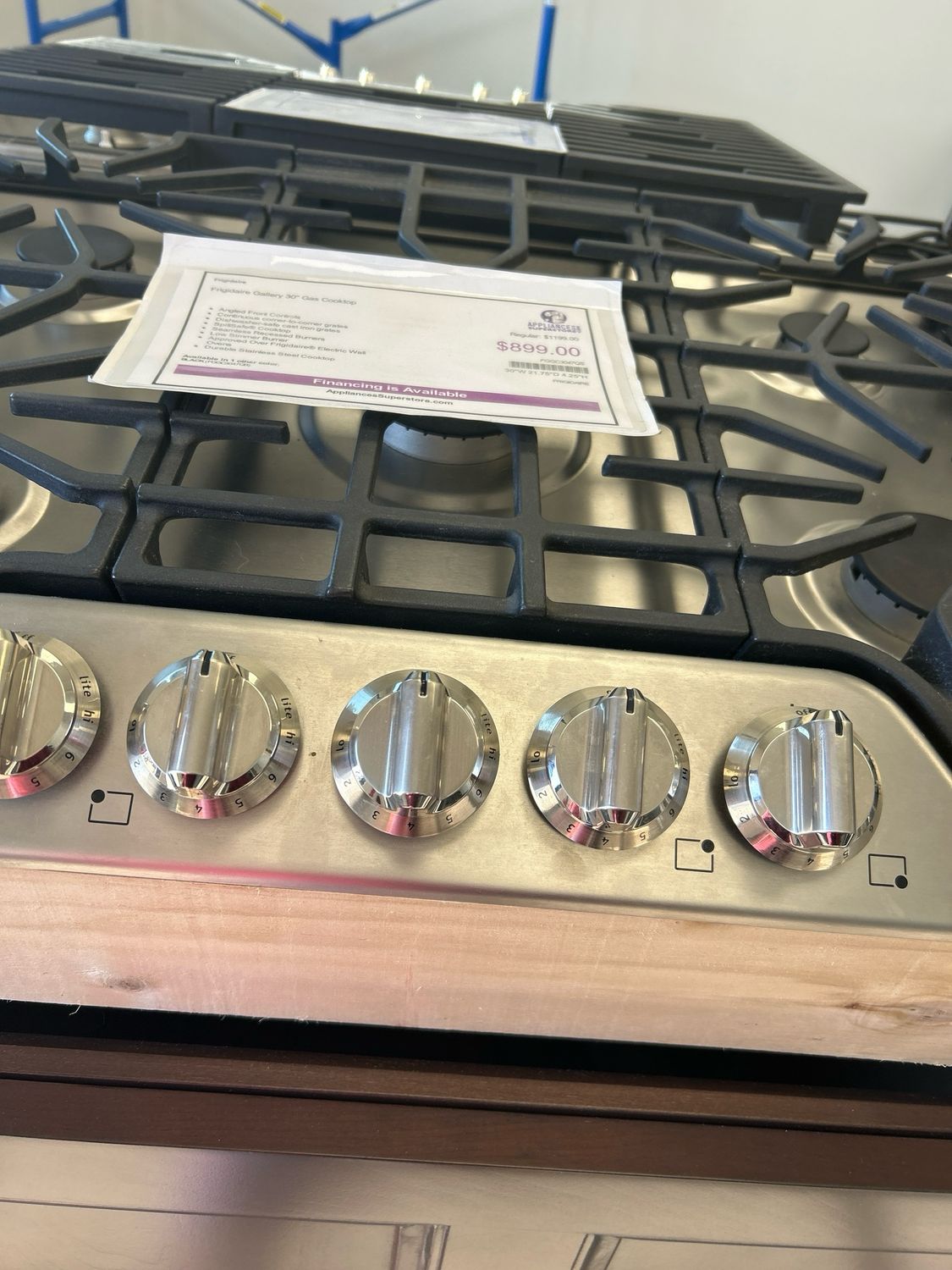 Frigidaire FGGC3047QS Gallery 30&quot; Gas Cooktop