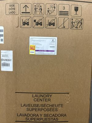 Frigidaire FLCE7522AW Laundry Center Electric