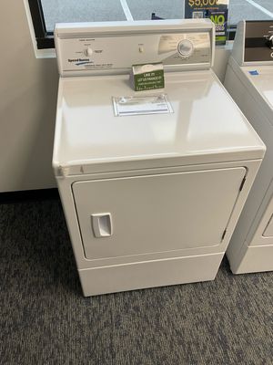 Speed Queen DV2000WE Commercial Rear Control Electric Dryer 7 cu. ft.