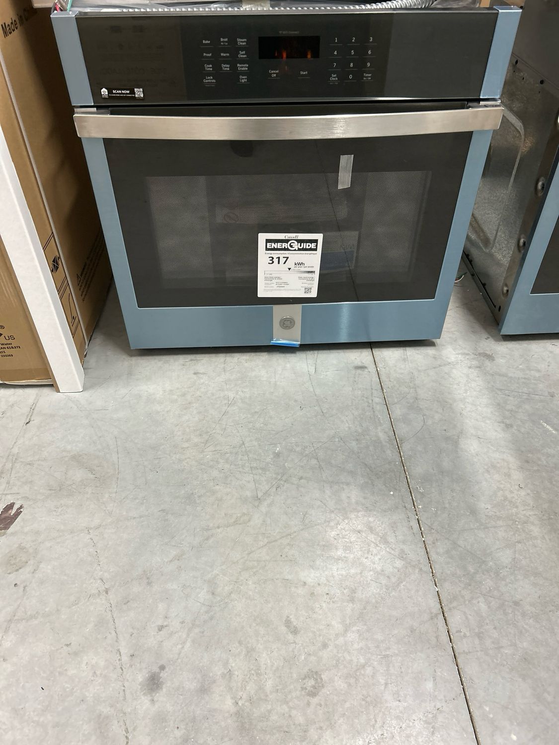 GE JTS3000SNSS 30â Smart Built In Self-Clean Single Wall Oven with Never Scrub Racks