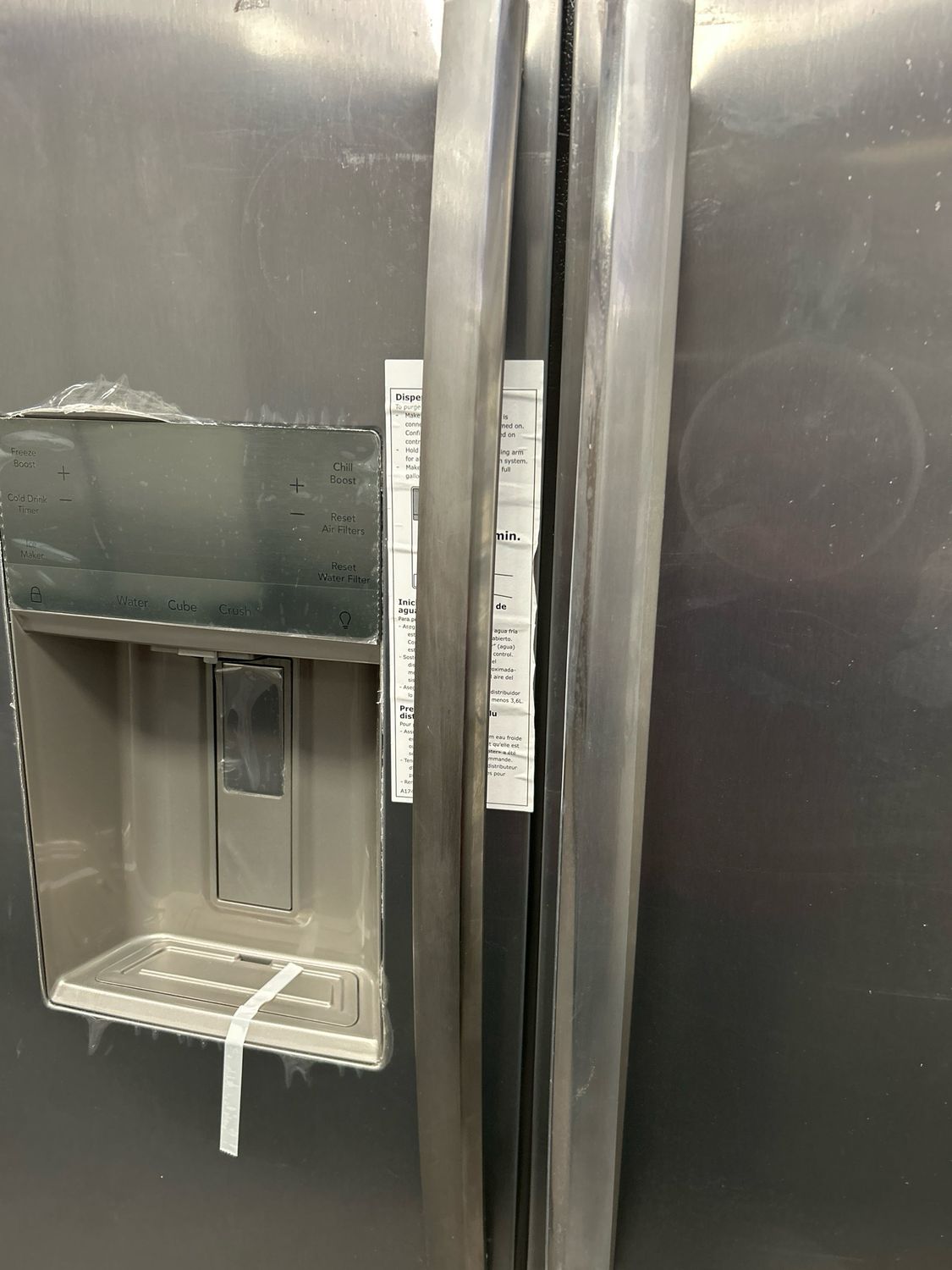 Frigidaire GRSC2352AF Gallery 36&quot; Counter Depth Side by Side Refrigerator 22.3 cu.ft.