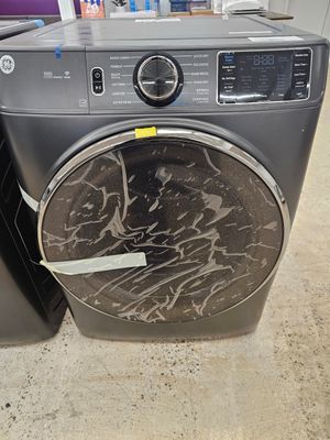 GE GFD65ESPVDS  7.8 cu. ft. Capacity Smart Front Load Electric Dryer