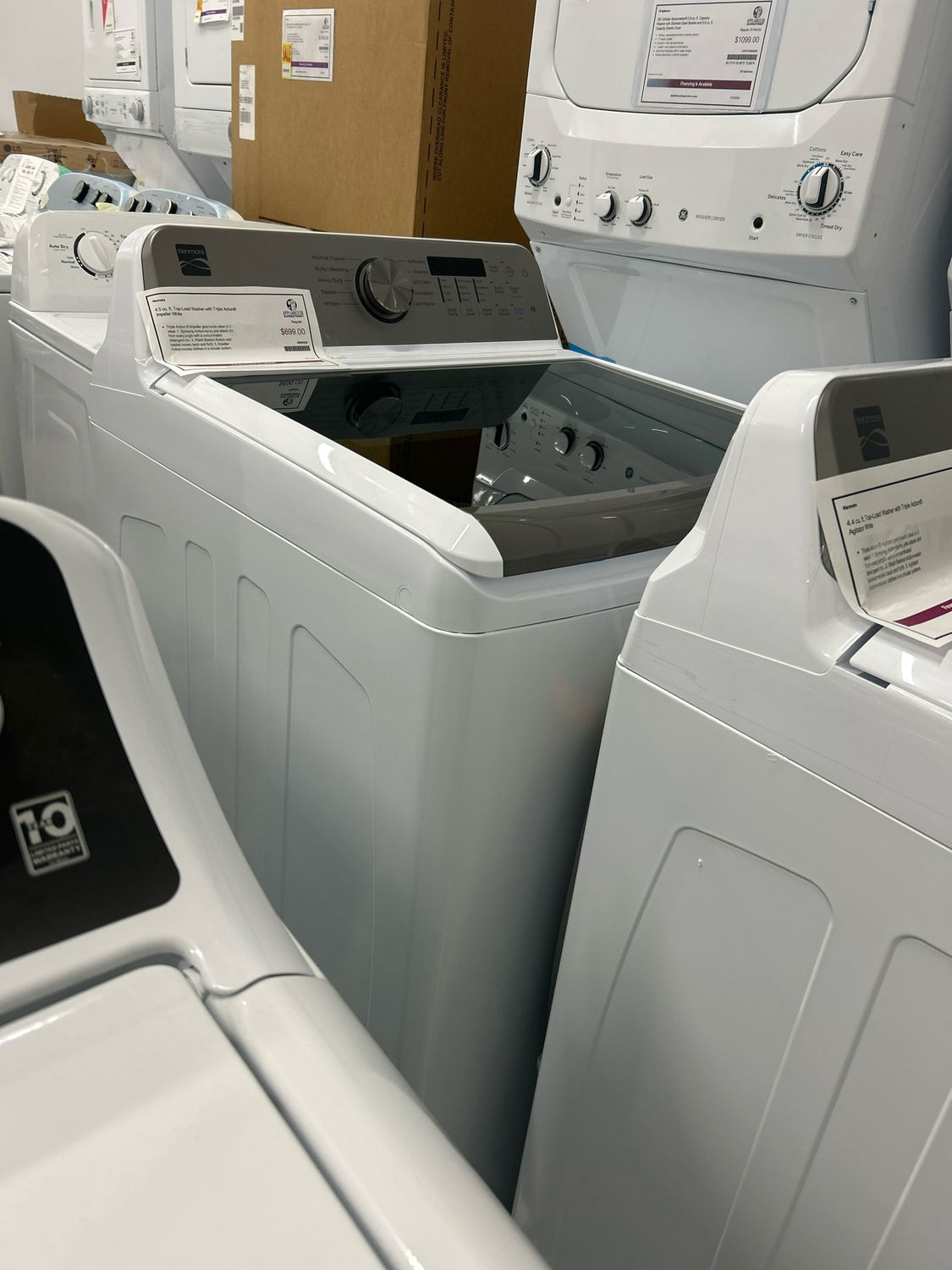 Kenmore KM2629262 4.5CF Top-load Washer w/Impeller
