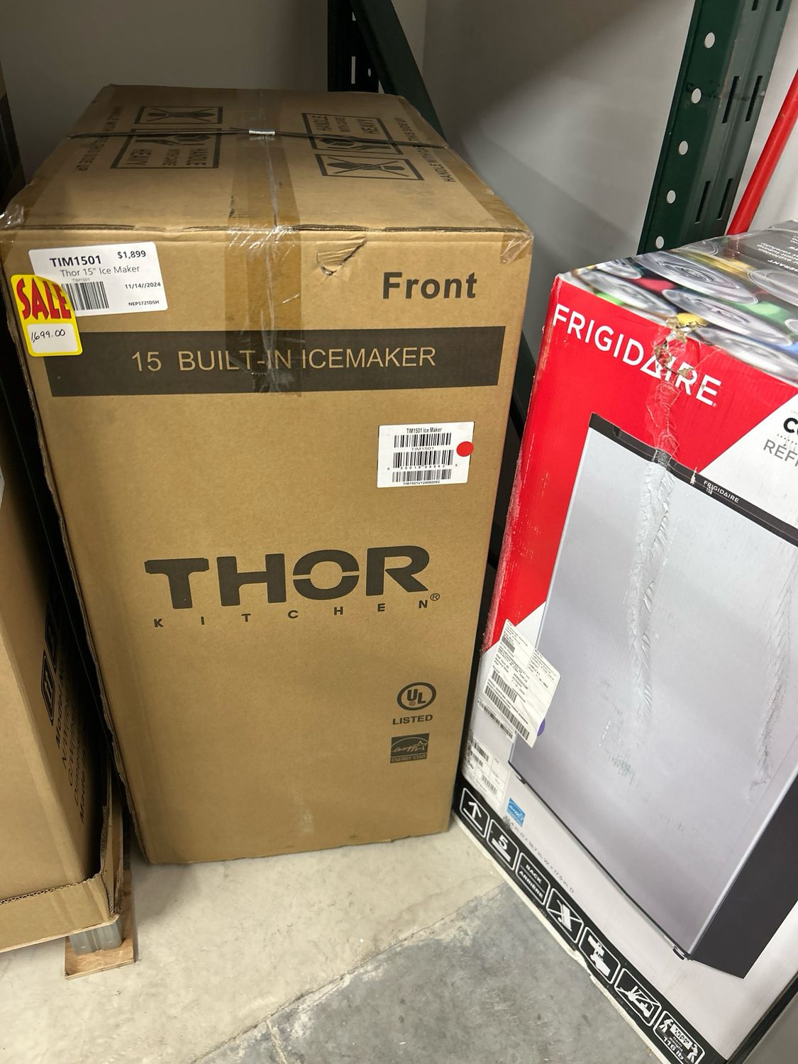 THOR TIM1501 Ice Maker with Built In Pump