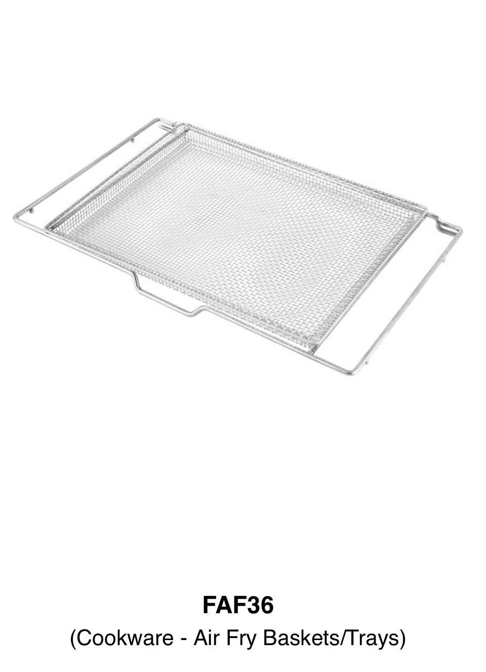 Forno FAF36 36&quot; Air Fryer Tray and Pan