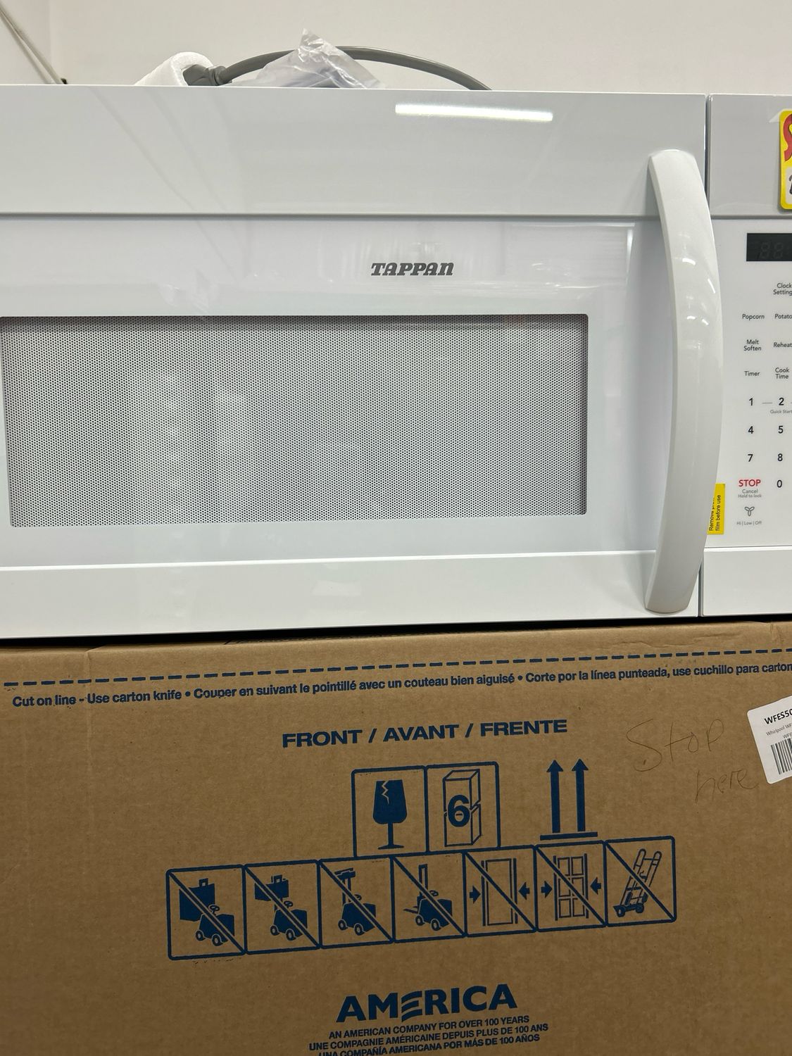 Frigidaire TMOS1613AW OTR Microwave 1.6 cu ft White