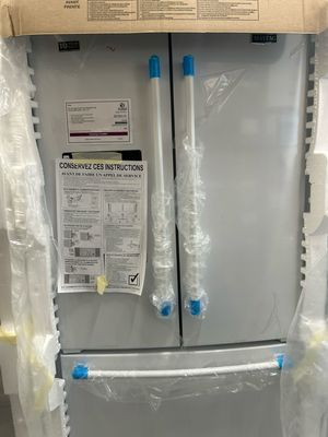 Maytag MFI2570FEW 36-Inch Wide French Door Refrigerator with PowerCold® Feature - 25 Cu. Ft.