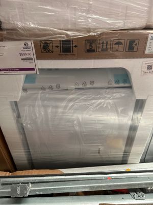 Samsung 7.2-cu ft Reversible Side Swing Door Gas Dryer (White) Model DV40J3000GW MSRP $949