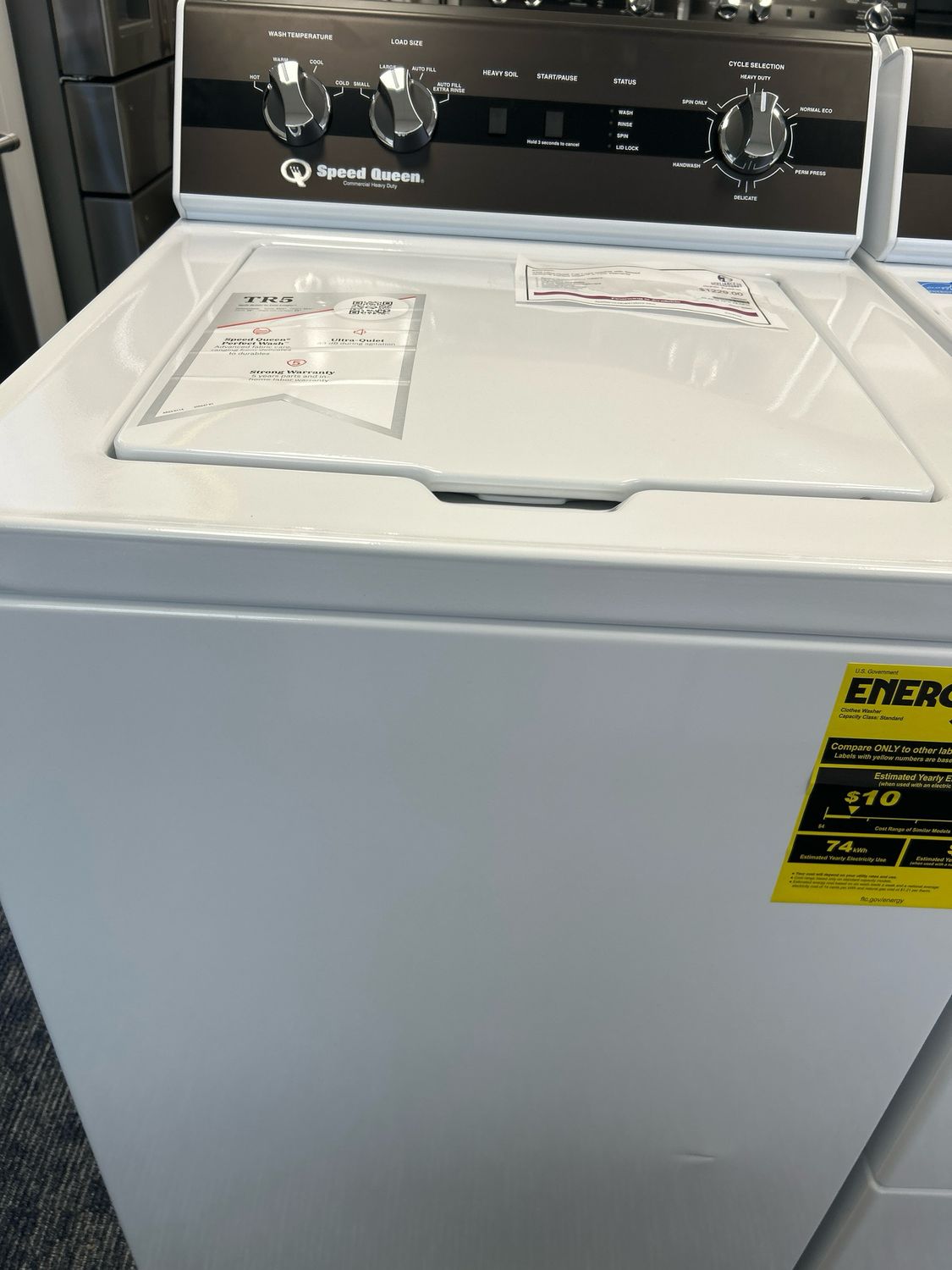 Speed Queen TR5003WN Top Load Washer