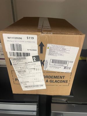 Whirlpool W11729596 Ice Maker Kits