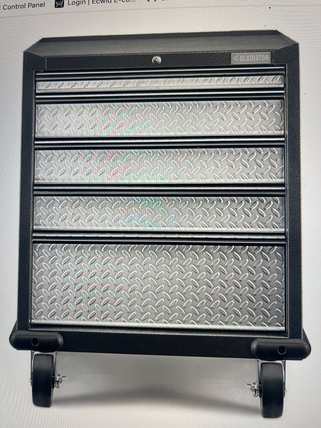 Gladiator GAGD275DLG Premier Preassembled 5 Drawer Cabinet