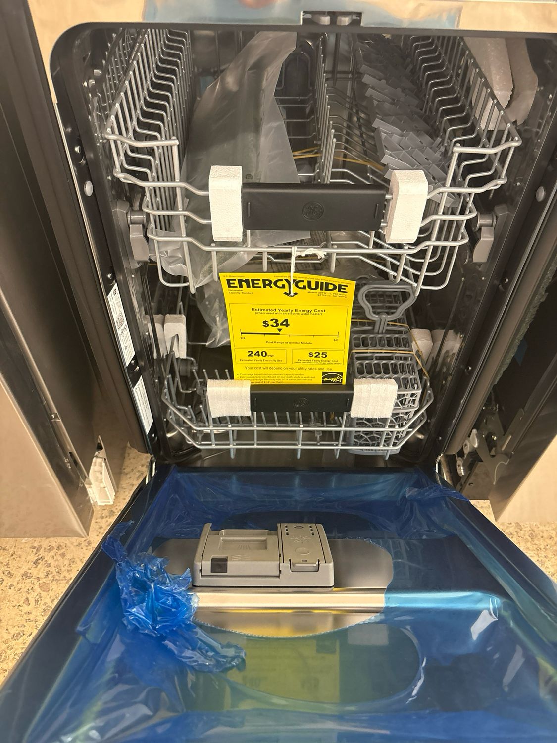 GE Profile PDT145SSLSS ADA Top Control Dishwasher