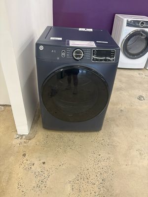 GE ENERGY STAR 7.8 CU FT CAPACITY SMART FRONT LOAD ELECTRIC DRYER WITH SANITIZE CYCLR