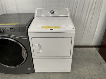 Maytag 7.3 cu ft White Dryer MEDX500XW