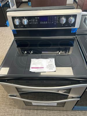 Whirlpool WGE745C0FS 6.7 Cu. Ft. Electric Double Oven Range with True Convection