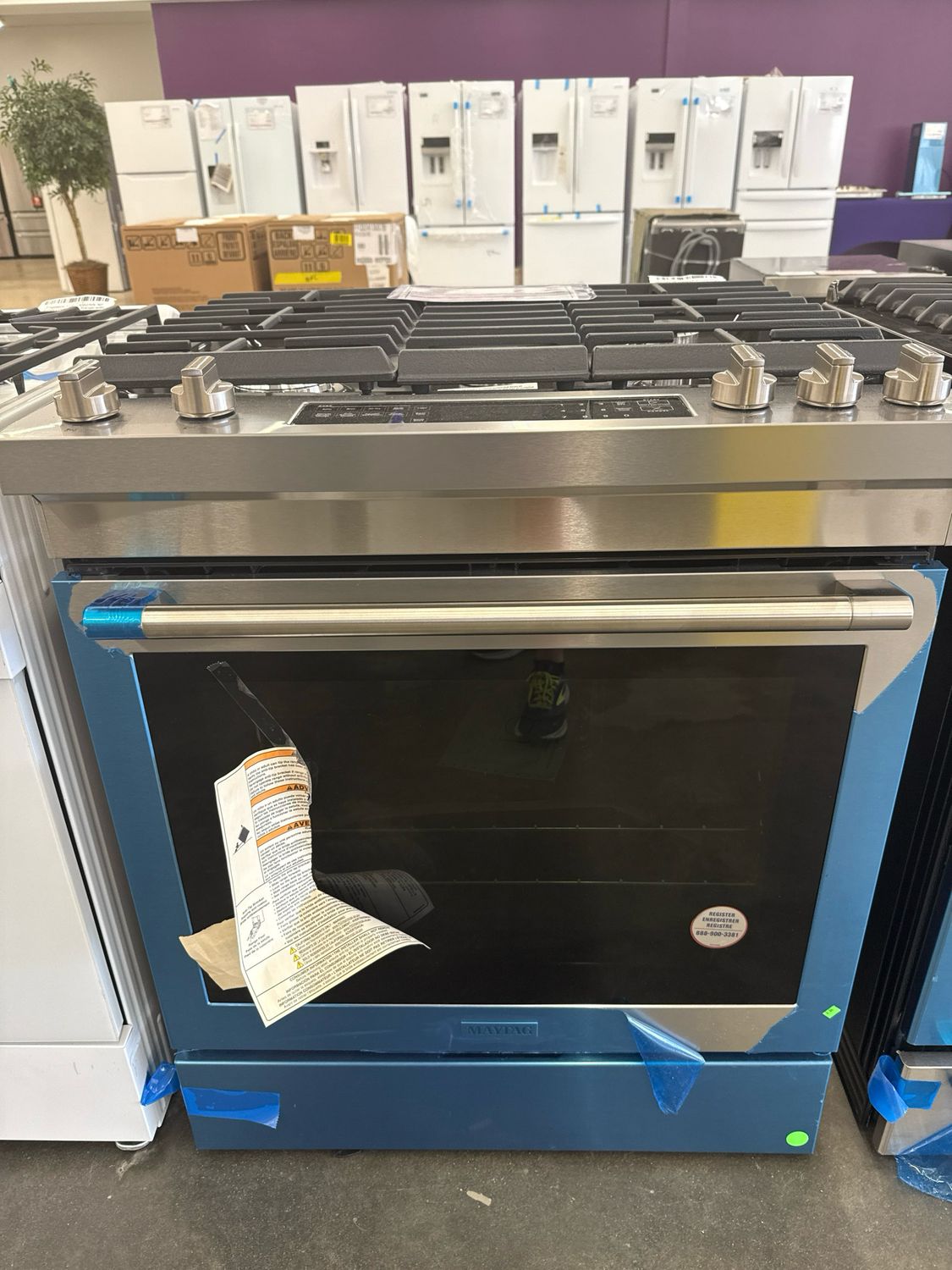 Maytag MGS8800PZ Gas Slide-In Range - 5.8 cu. ft.