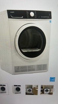 Avanti FLD40V0W 4.0 Cu Ft Front Load Electric Dryer FLD40V0W